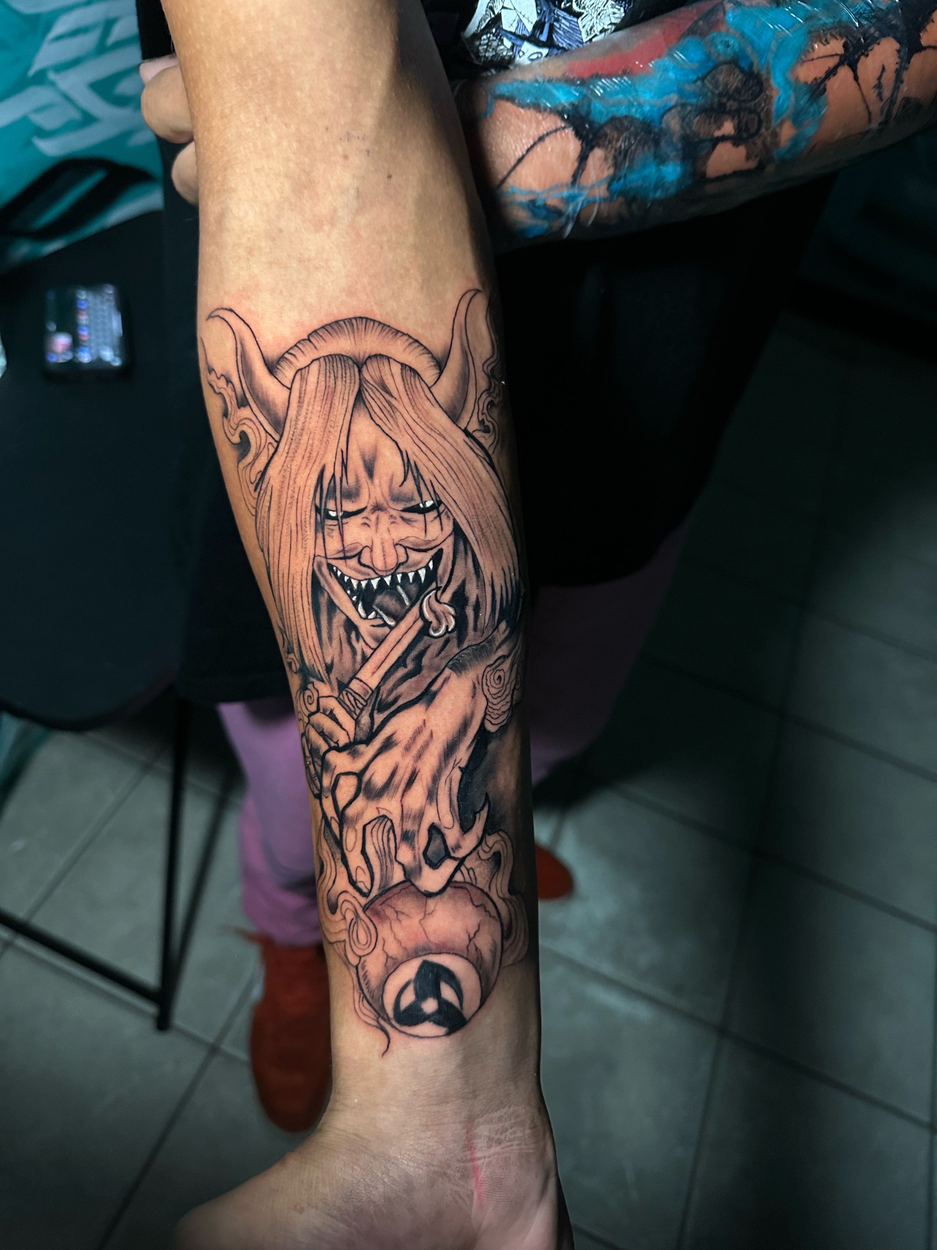 Kenny Inkaholiks Tattoo en Instagram Shinigami cicatrisé inkaholiks  kennyinkaholiks tattoo tatouage tattooed   Naruto tattoo Anime  tattoos Cool tattoos